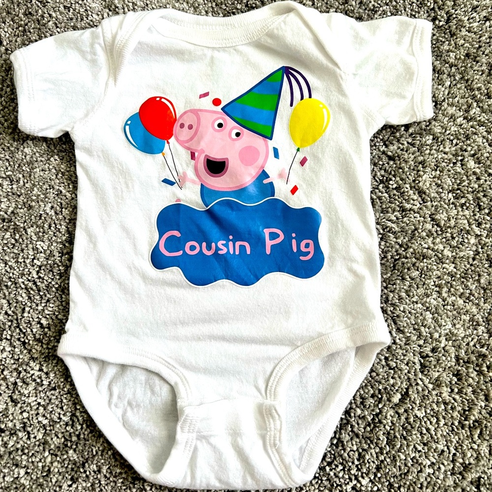 Peppa Pig onesie